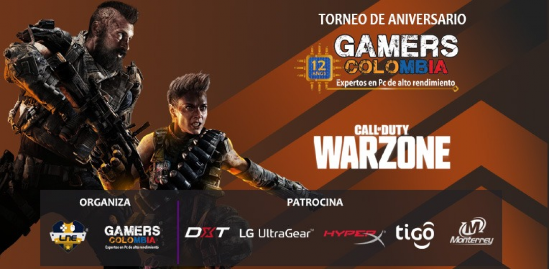 Torneo Warzone Individual 12 Aniversario - Gamers Colombia
