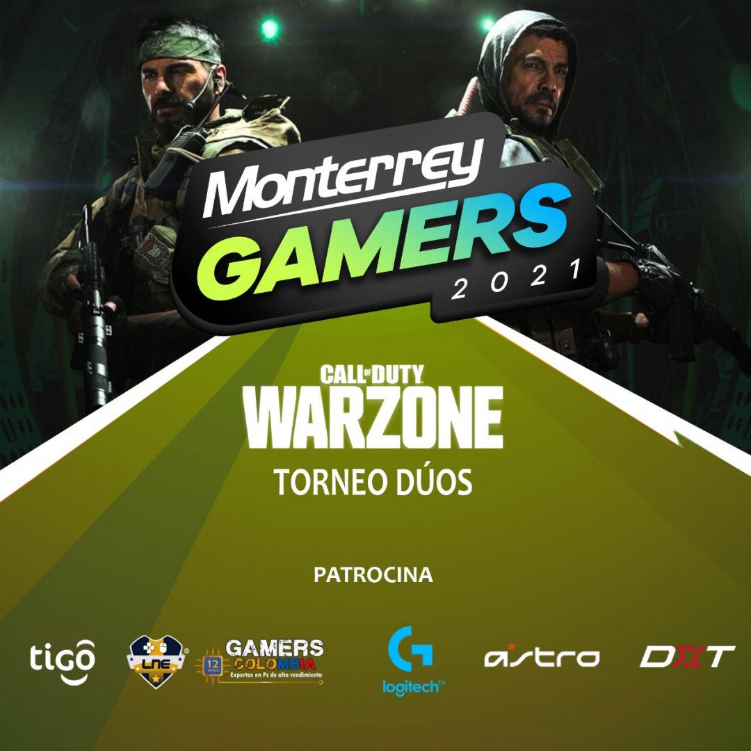 Torneo Warzone Dúos - Monterrey Gamers 2021 viernes 15