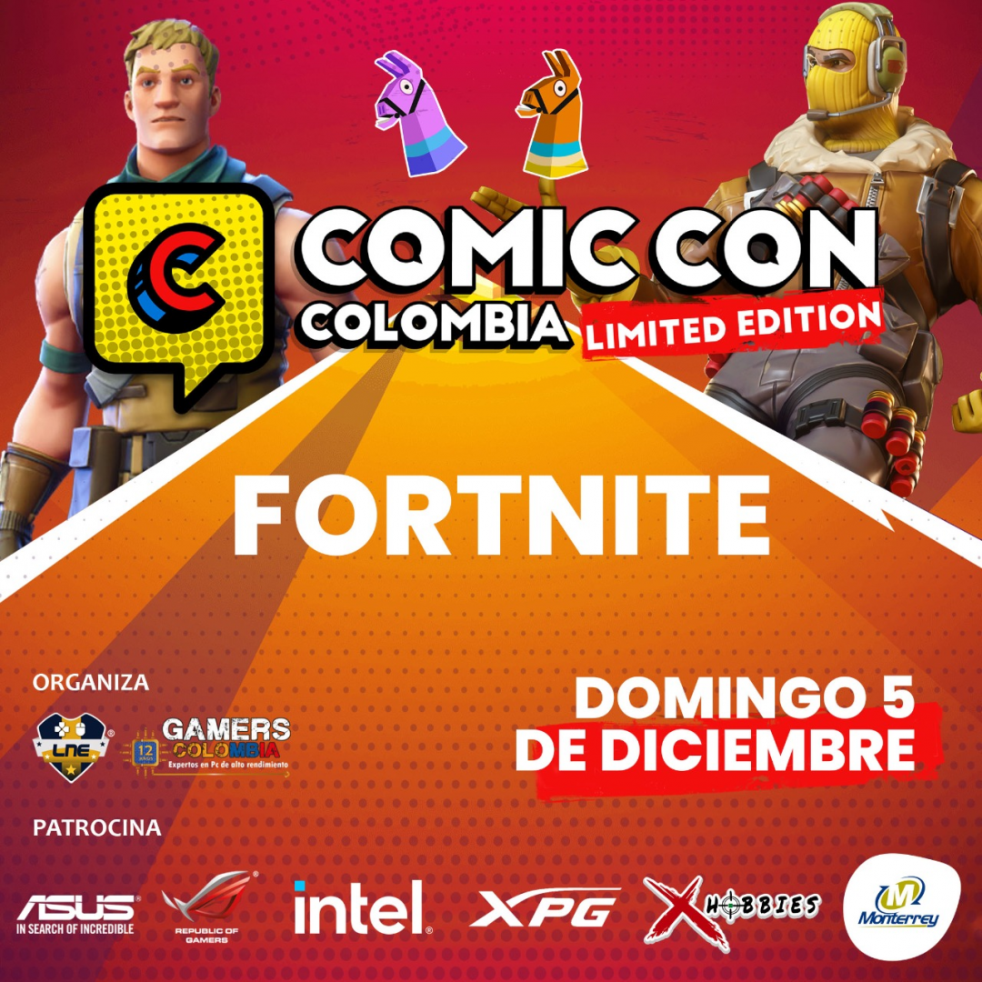 Torneo Fortnite Esports Arena Comic Con Colombia