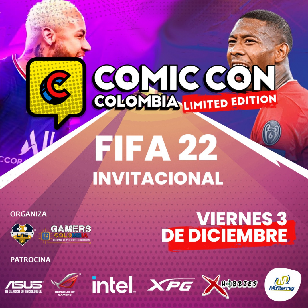 Torneo FIFA 22 Esports Arena - Comic Con Colombia