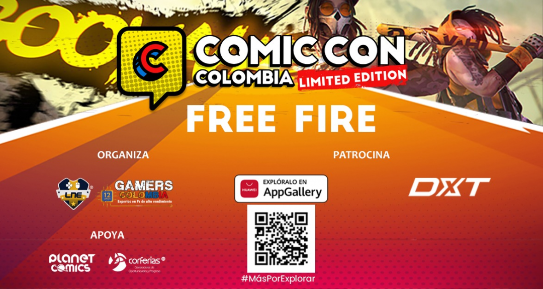Torneo Free Fire by AppGalery Comic Con Colombia