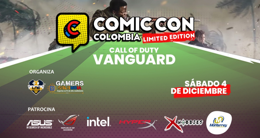 Torneo COD Vanguard Esports Arena Comic Con Colombia