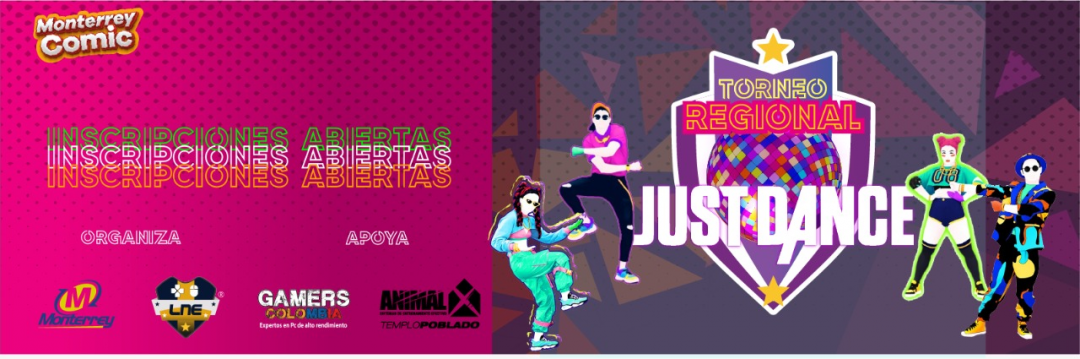 Torneo Just Dance 2022 - Monterrey Comic