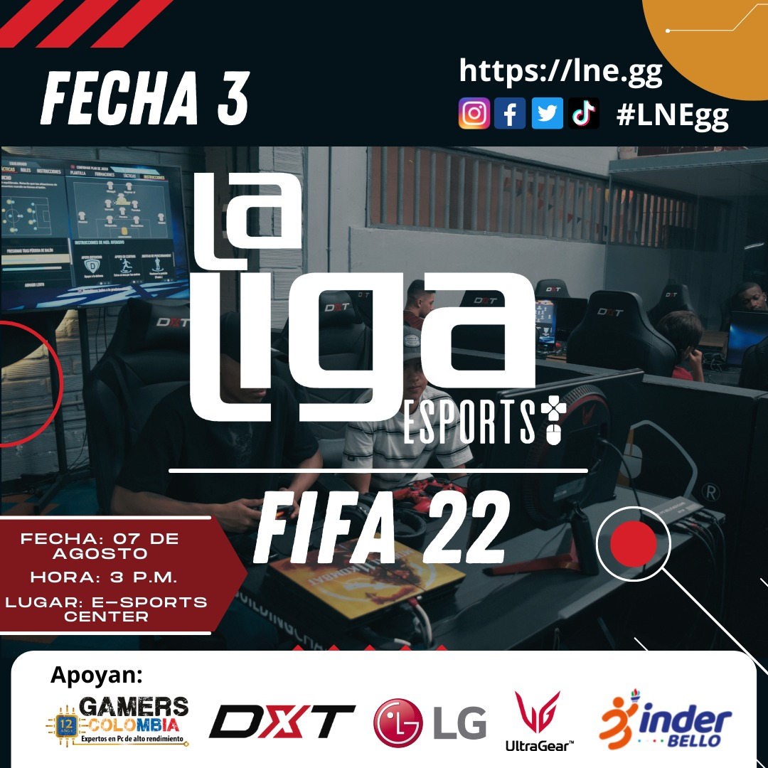 La Liga Esports FIFA 22 fecha 3