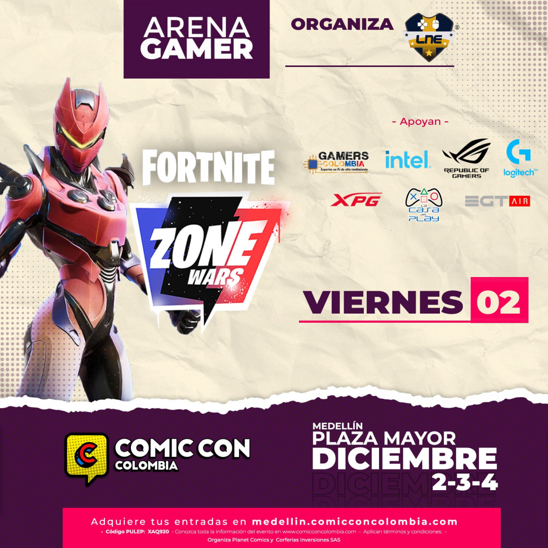 Torneo Fortnite La Liga Comic Con