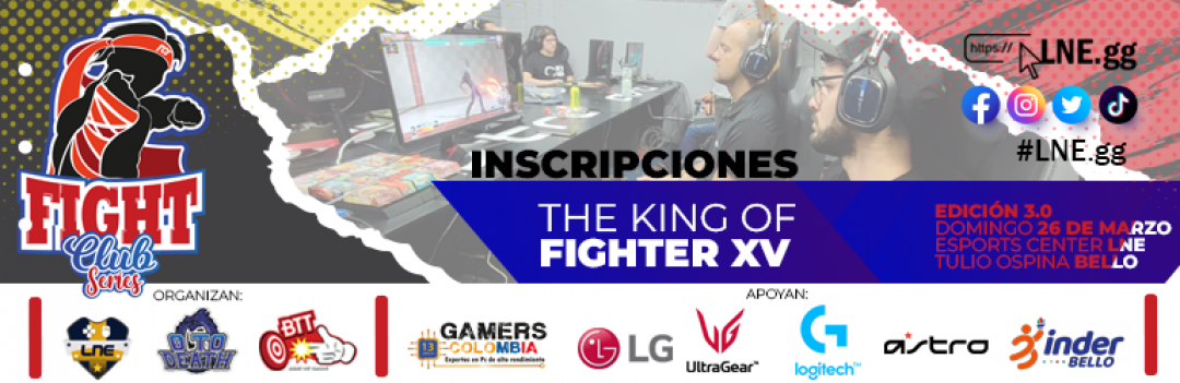 FIGHT CLUB SERIES EDICIÓN 3.0 - THE KING OF FIGHTERS XV