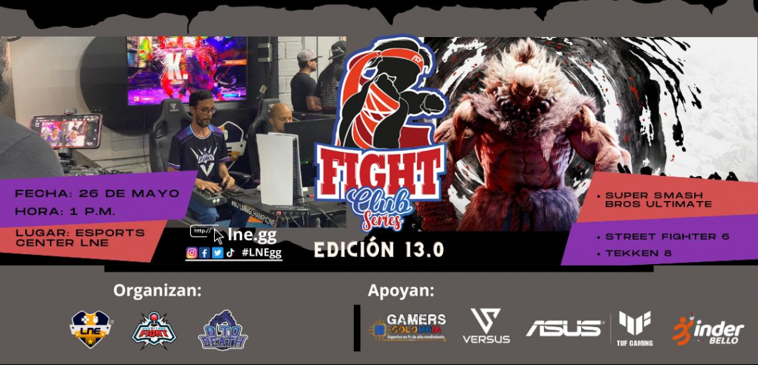 FIGHT CLUB SERIES EDICIÓN 13.0 - STREET FIGHTER 6