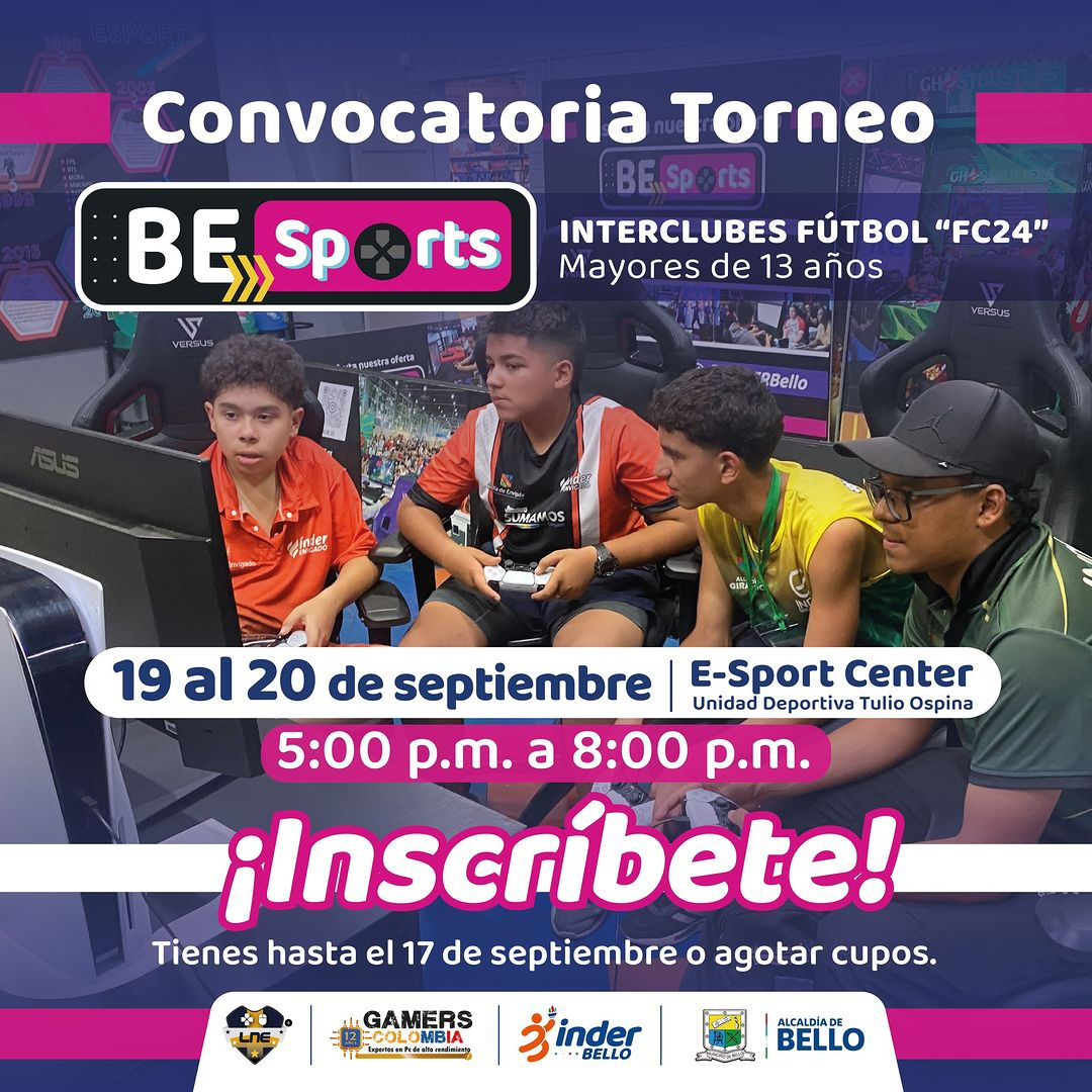 Torneo INDER Be-Sports Interclubes FC 24