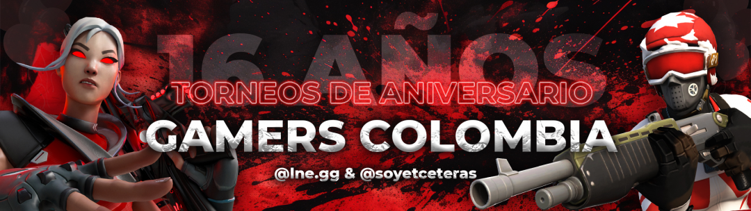 ANIVERSARIO 16 GAMERS COLOMBIA